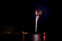 Port Canaveral Fireworks - July 3, 2014