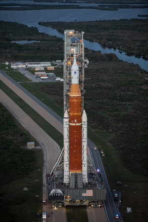 Artemis I WDR Rollout - Photo credit: NASA/Kim Shiflett